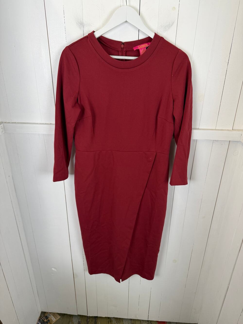 Catherine Malandrino Red A-Line Dress Size 12 NWT